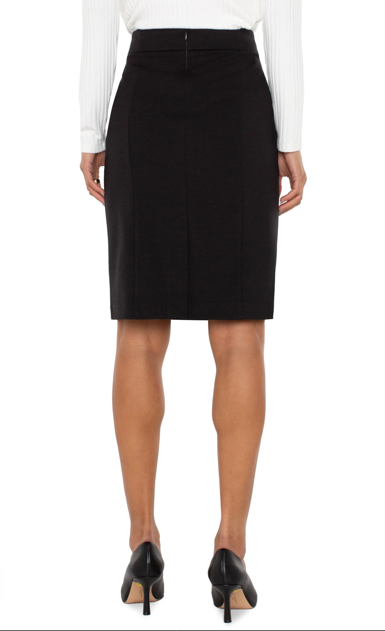 Liverpool Pencil Skirt Black