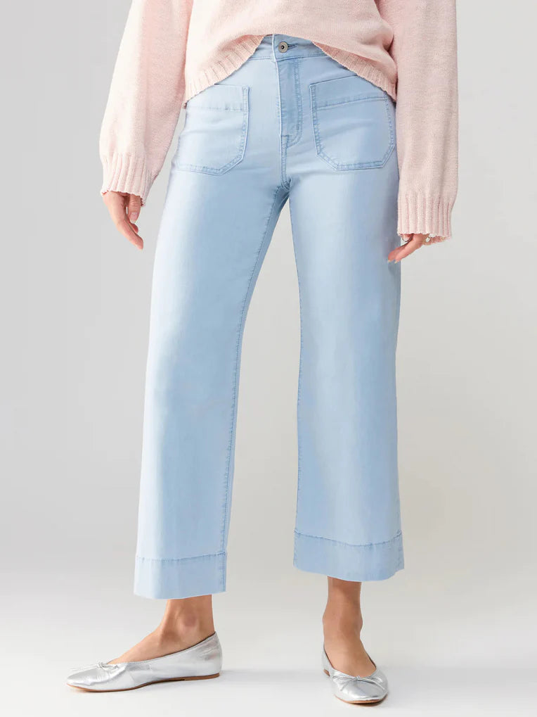 Sanctuary The Marine Crop Pants Ultra Pale