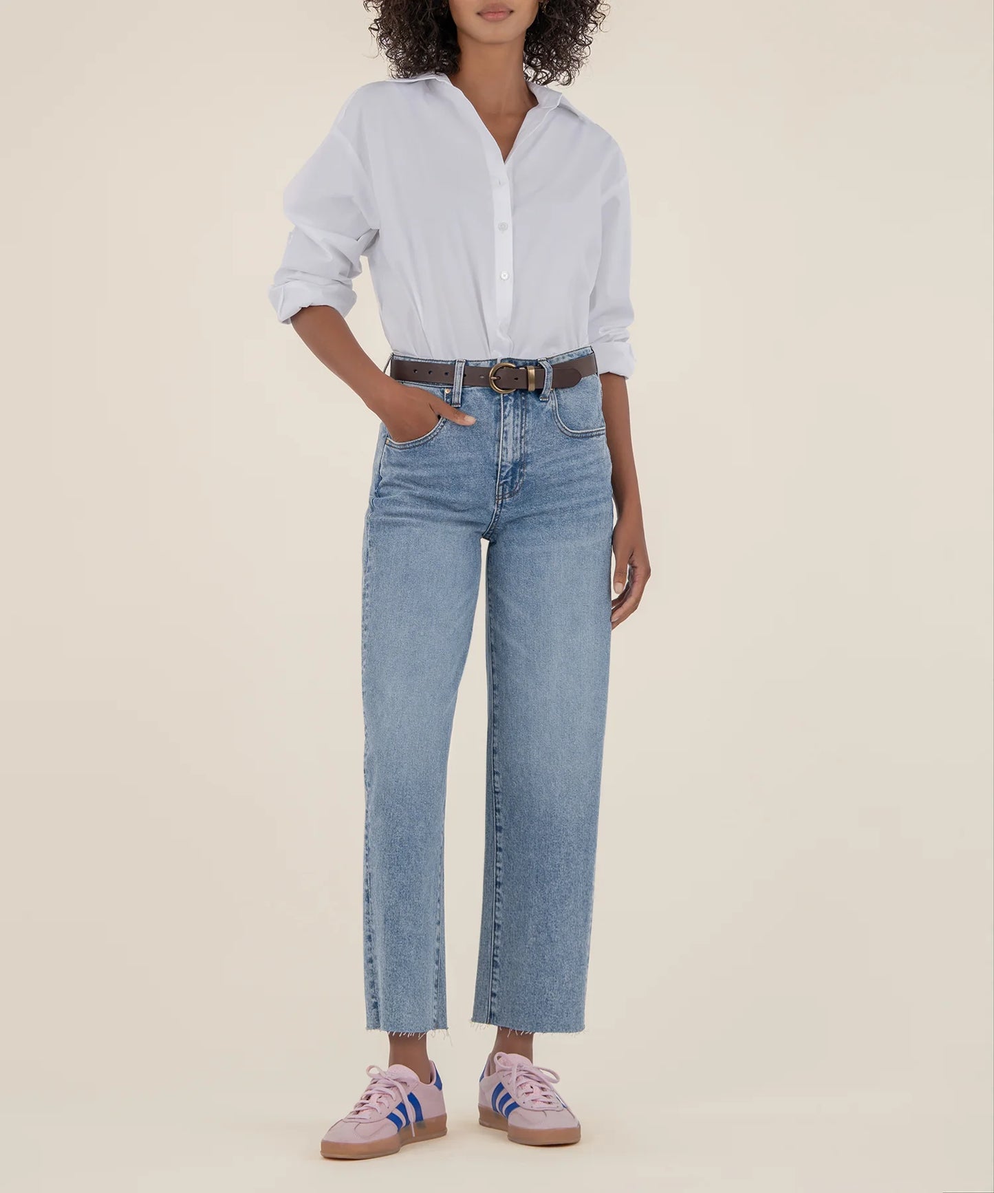 Gwen High Rise Wide Slouchy Leg