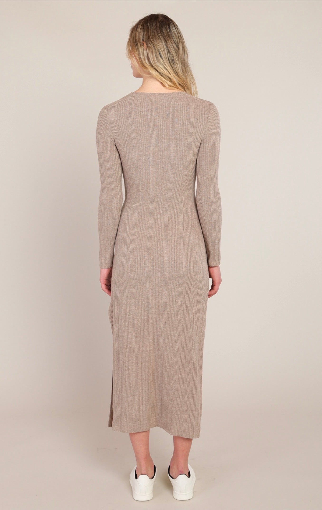 Room 34 Knot Waist Long Dress