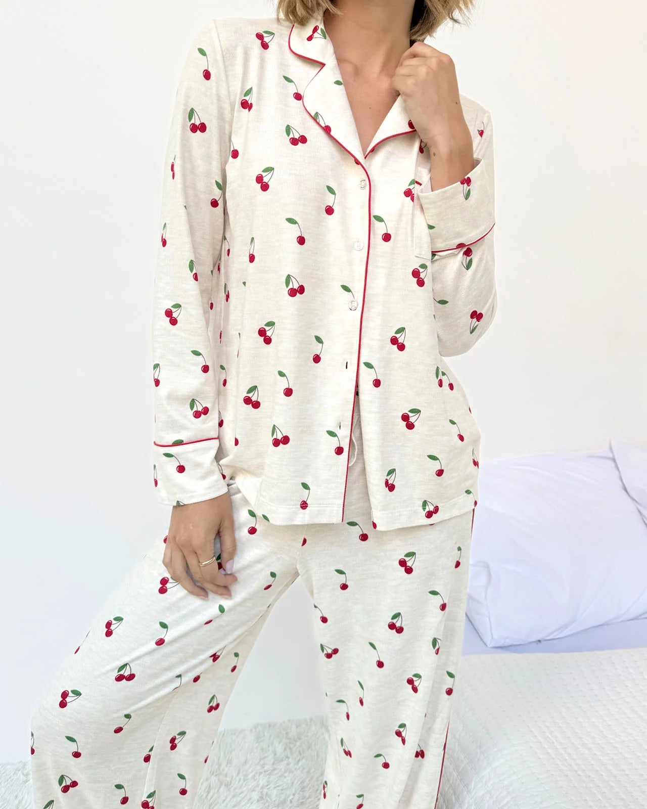 Splendid Cherry Toss Flora Pj Set
