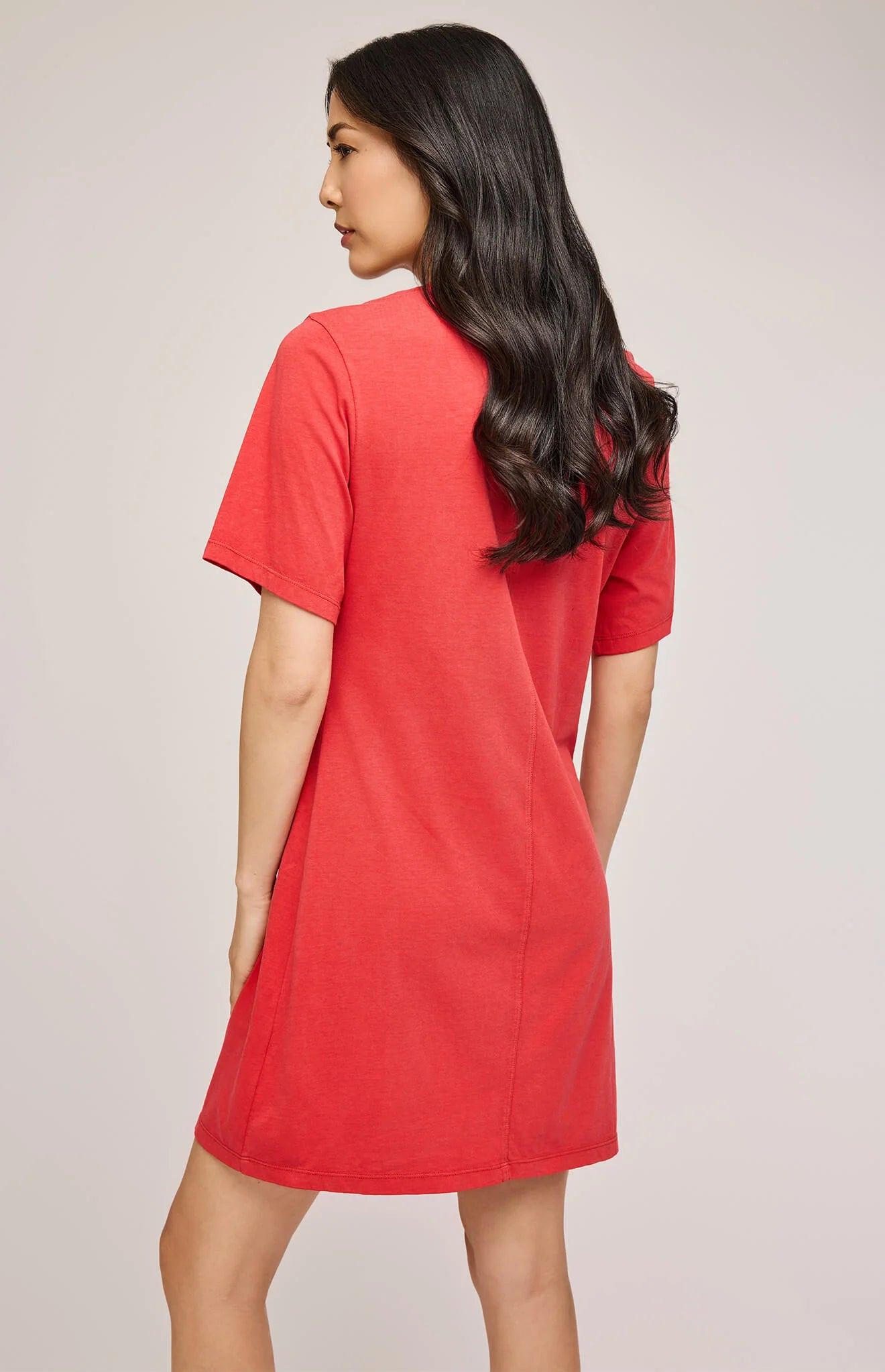 Gentle Fawn Cindy T-Shirt Dress Red