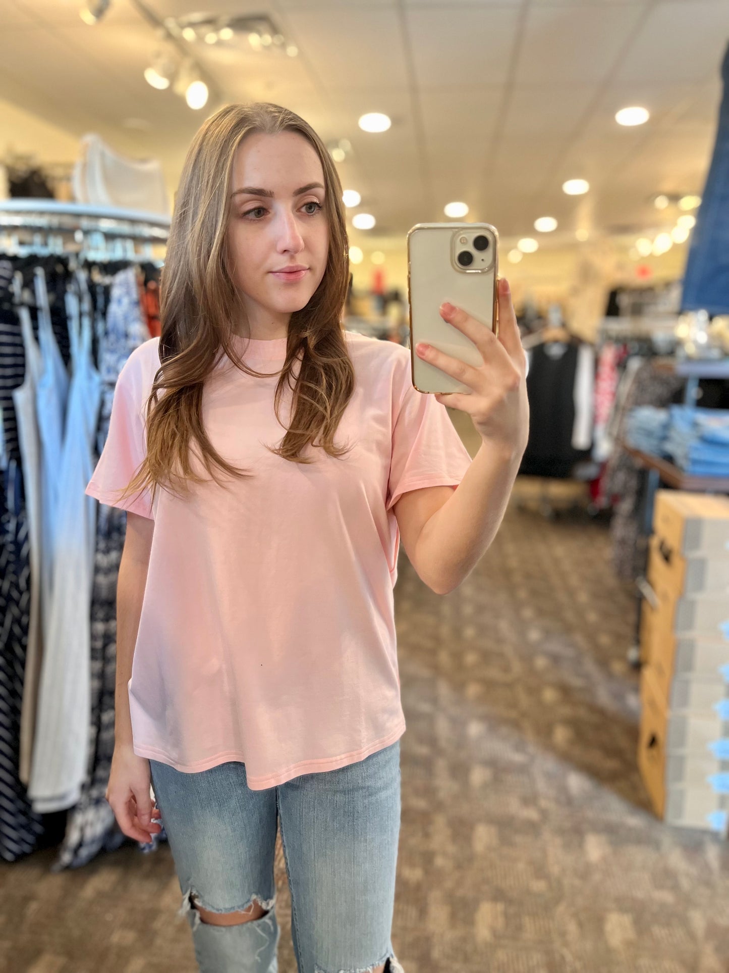 Shannon Passero Ultimate Tee Light Pink