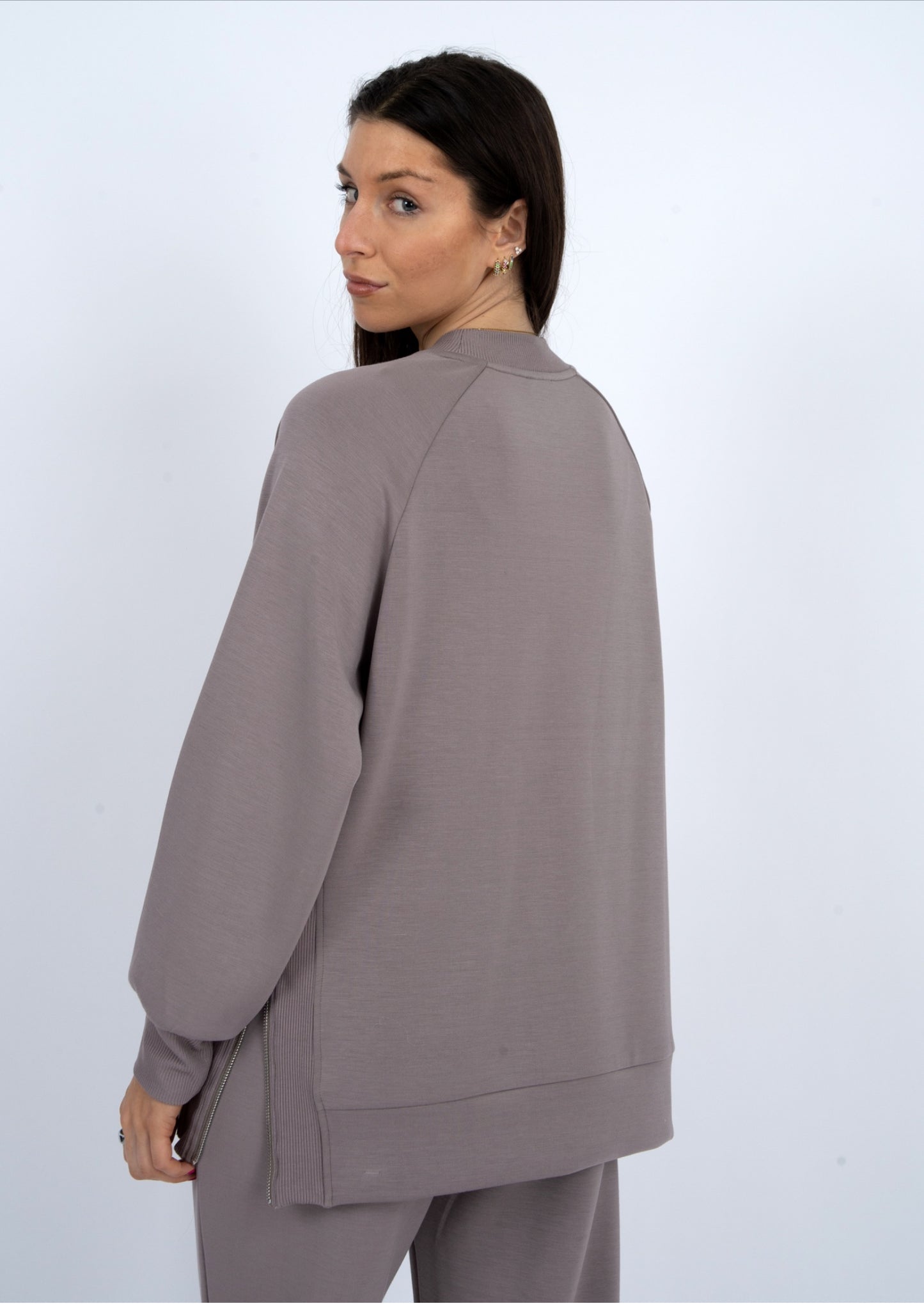 RD Style Penela Soft Knit Pullover Fog