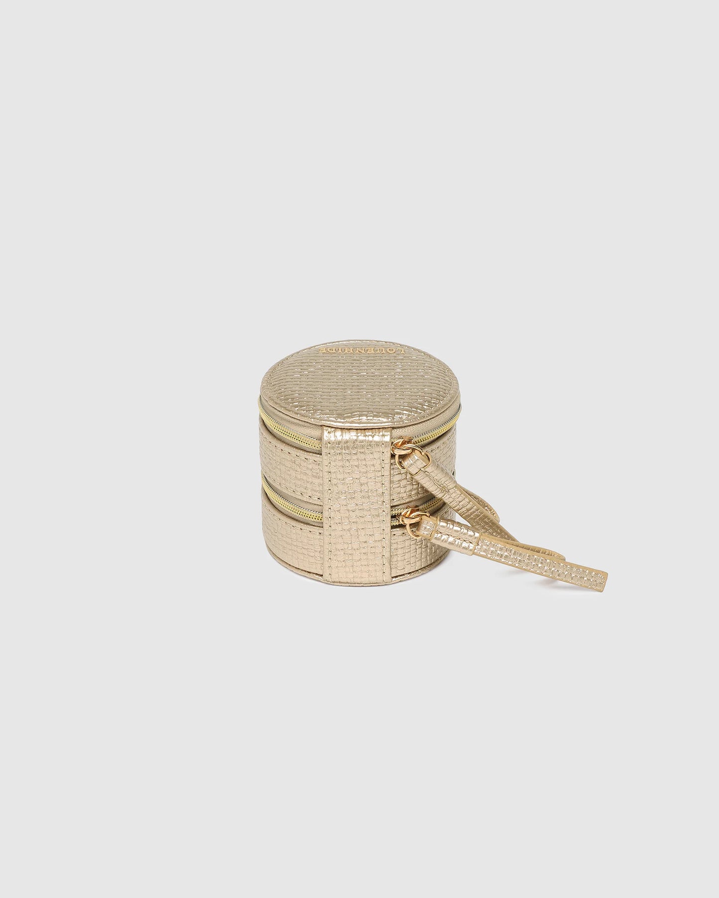 Louenhide Sofia Jewellery Case Champagne