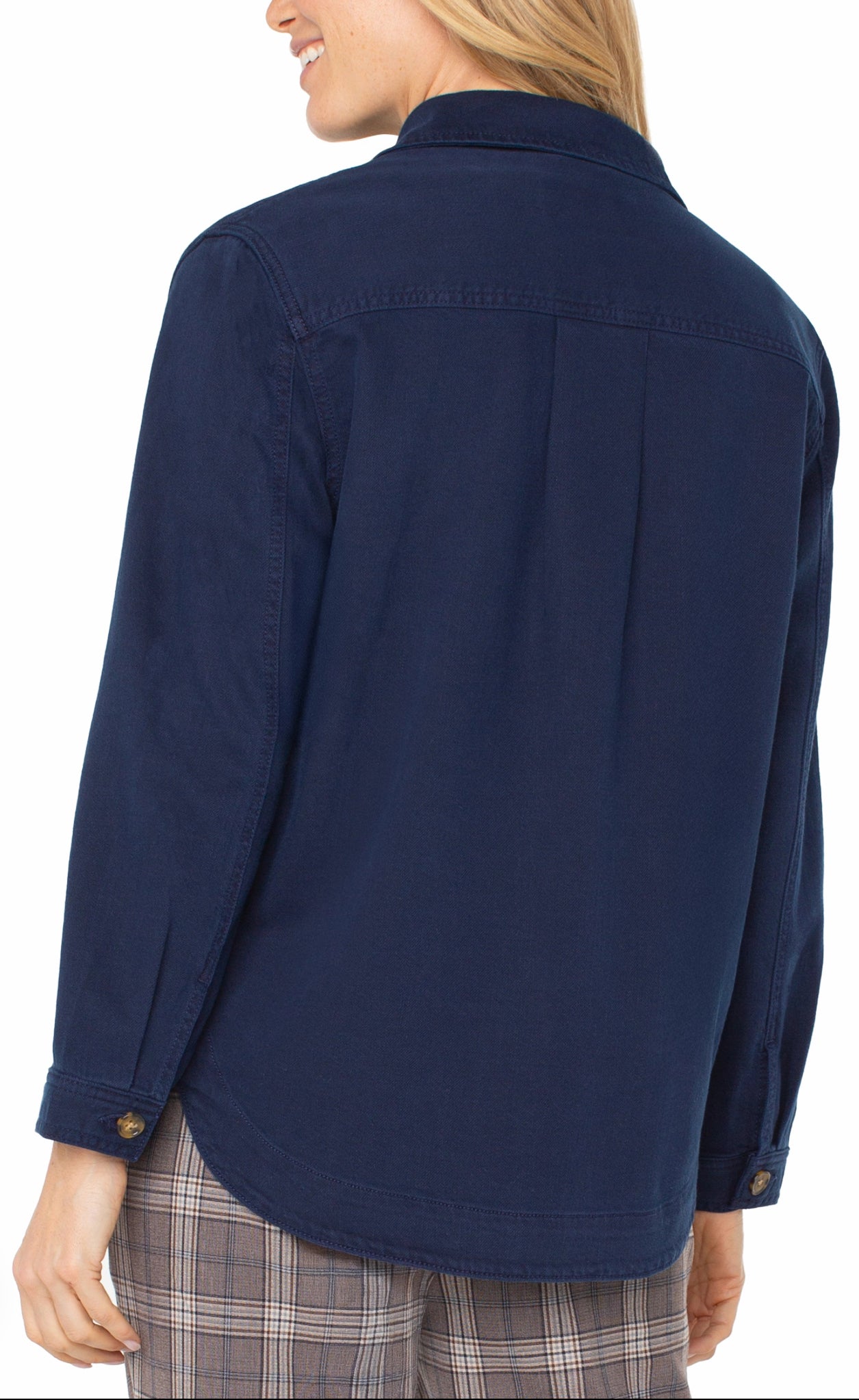Liverpool Shirt Jacket Navy Dusk