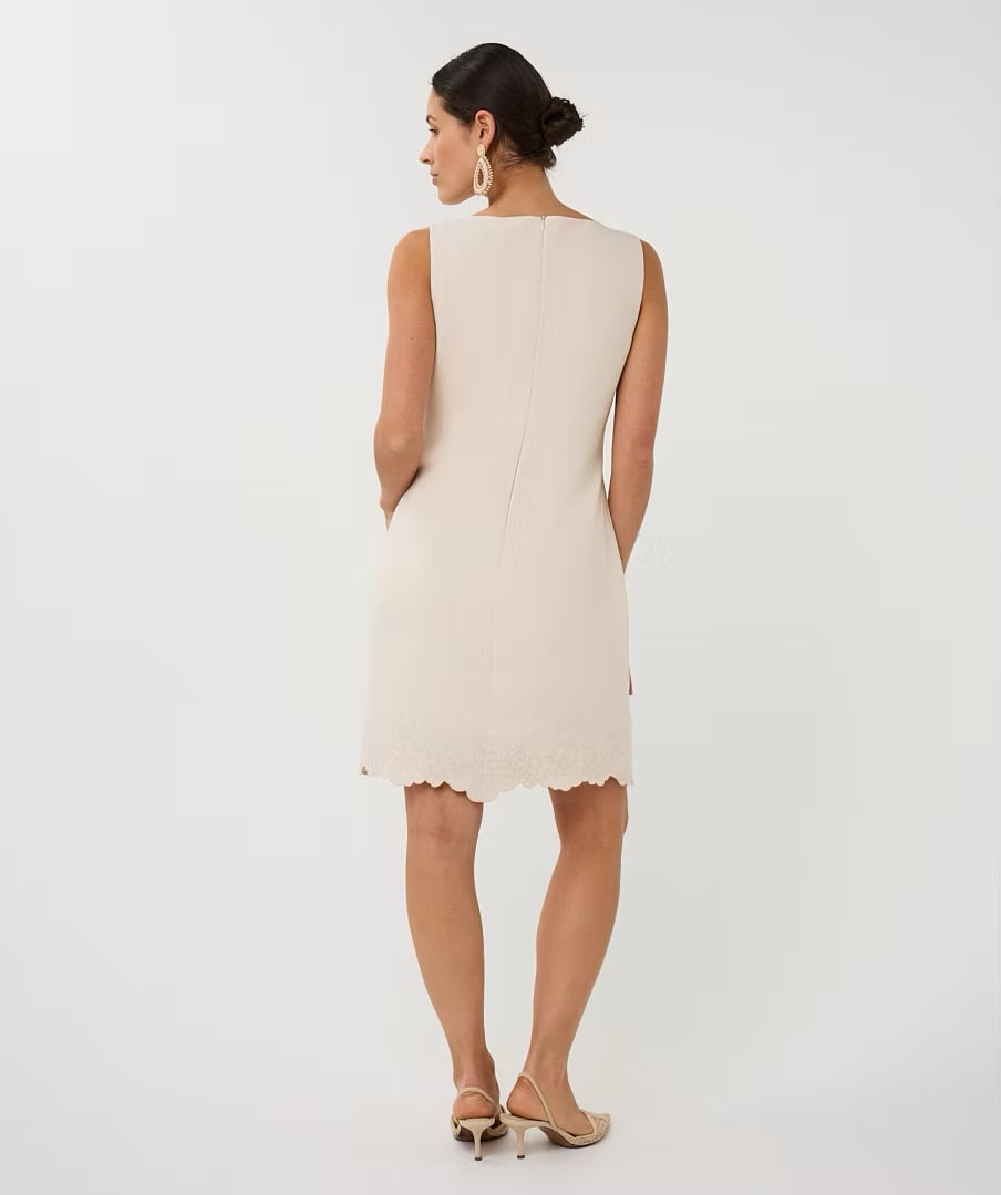Esqualo Flower Trim Dress