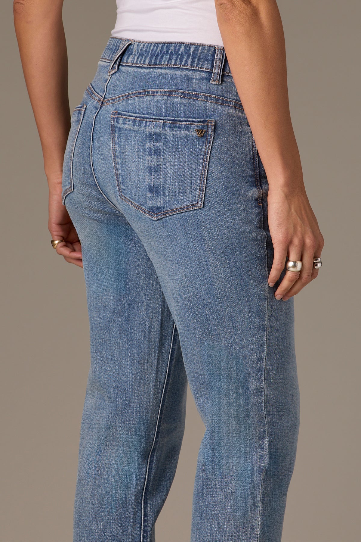 Wit & Wisdom Gemma Mid Rise Girlfriend Jeans