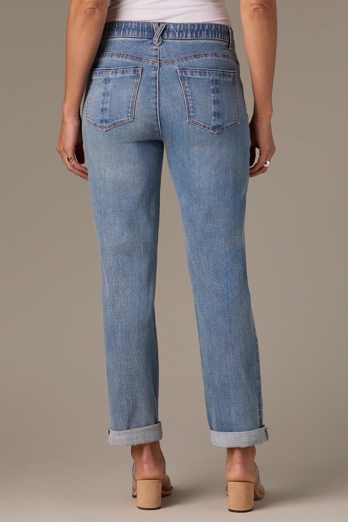 Wit & Wisdom Gemma Mid Rise Girlfriend Jeans