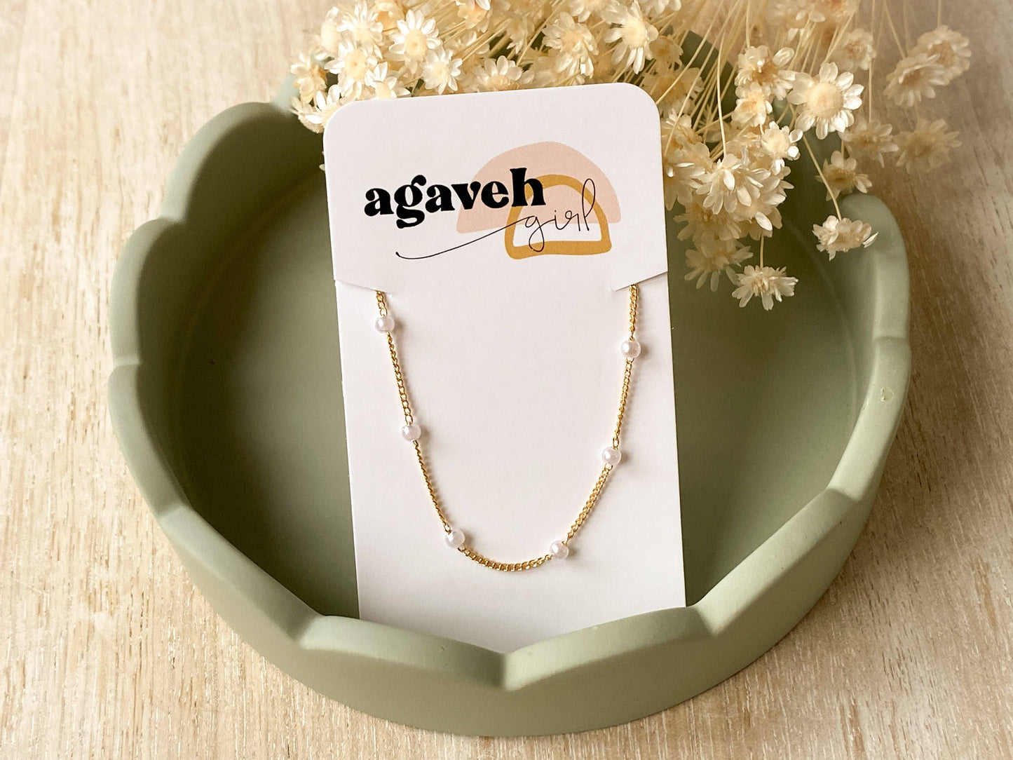 Agaveh Girl The Sage Necklace