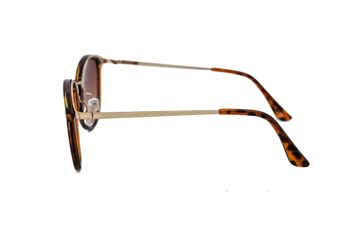Bolero Soraya Round Brown Gradient Sunglasses Tort / Brown