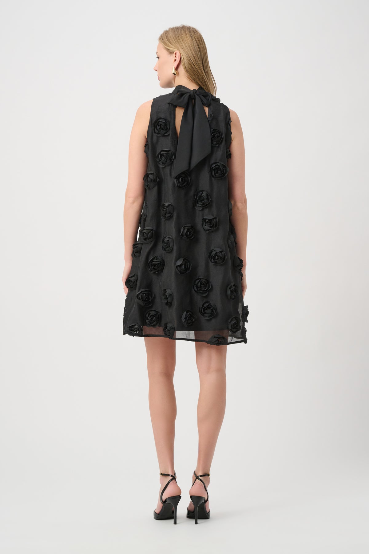 Textured Floral Trapeze Dress264201