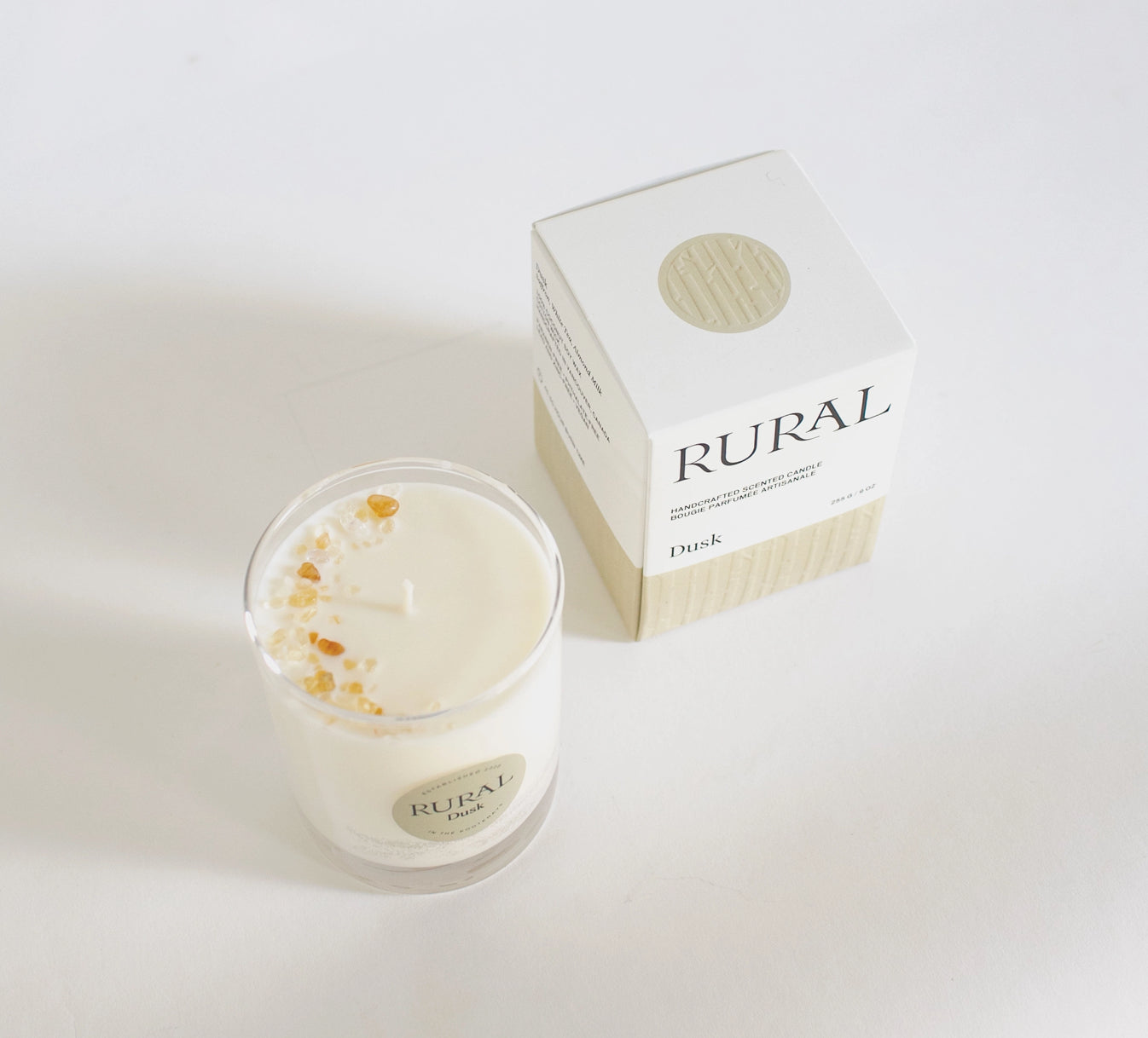 Rural Candles Dusk Gemstone Candle