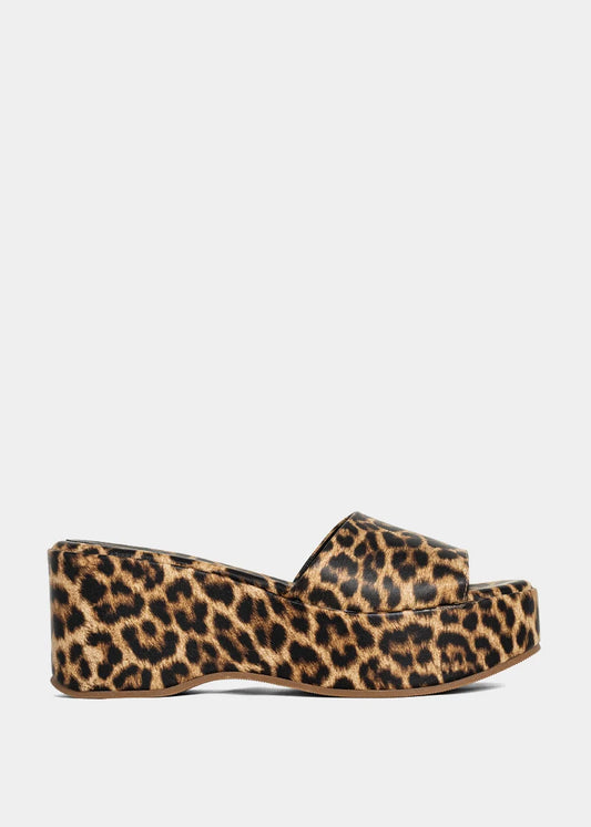 Shu Shop Ivy Platform Sandals Leopard