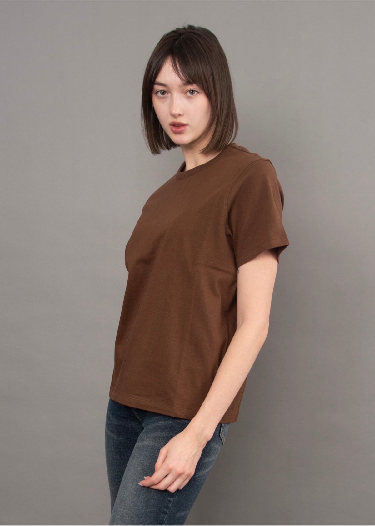 RD Style Regina Tee Mahogany