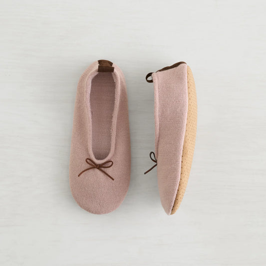 Lemon Wool Ballet Slippers