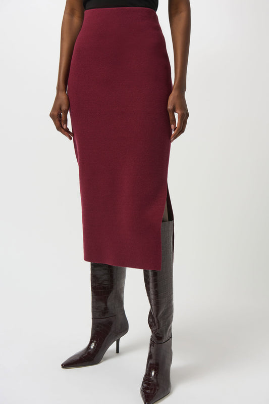 Joseph Ribkoff Sweater Knit Midi Skirt
243967F25