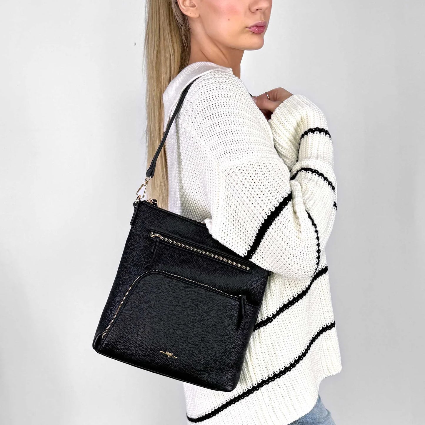 Espe Yasmine Messenger Bag Black