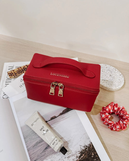 Louenhide Ellis Cosmetic Bag Red