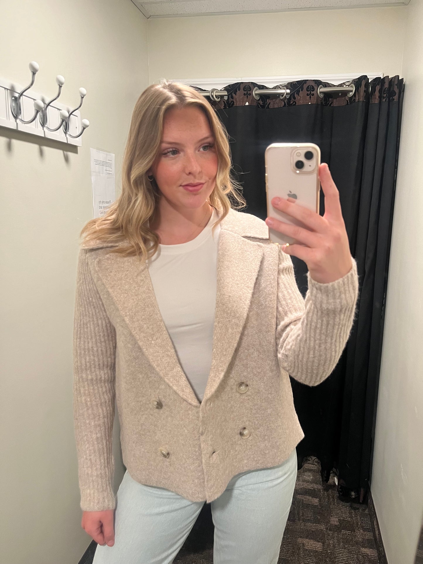 Lyla & Luxe Devin Sweater Blazer