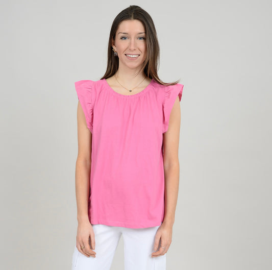 RD Style Ronnie Jersey Top Pink