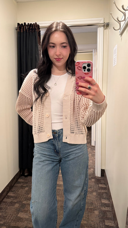 Splendid Camellia Cardigan