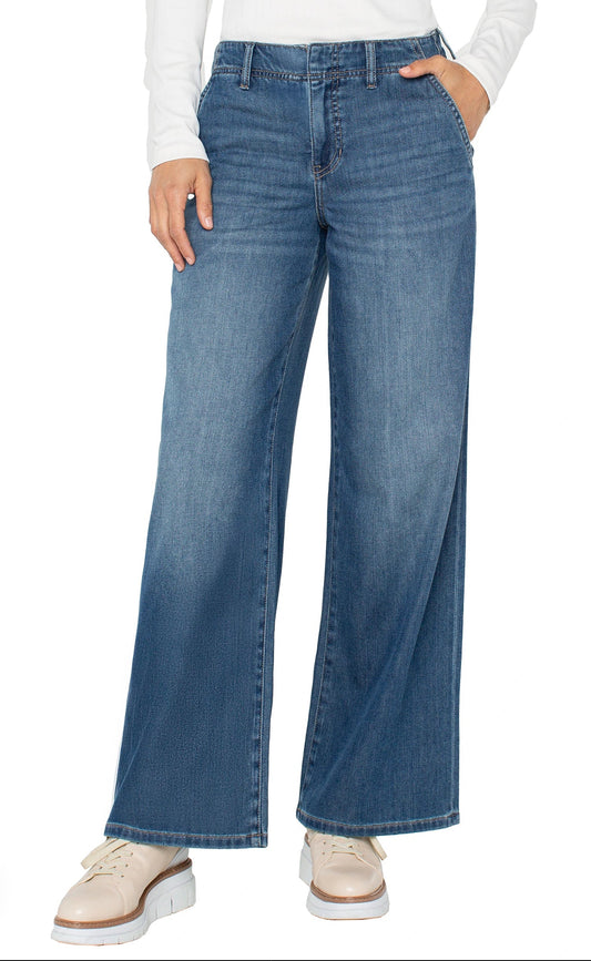 Liverpool The Weekender Wide Leg Jeans