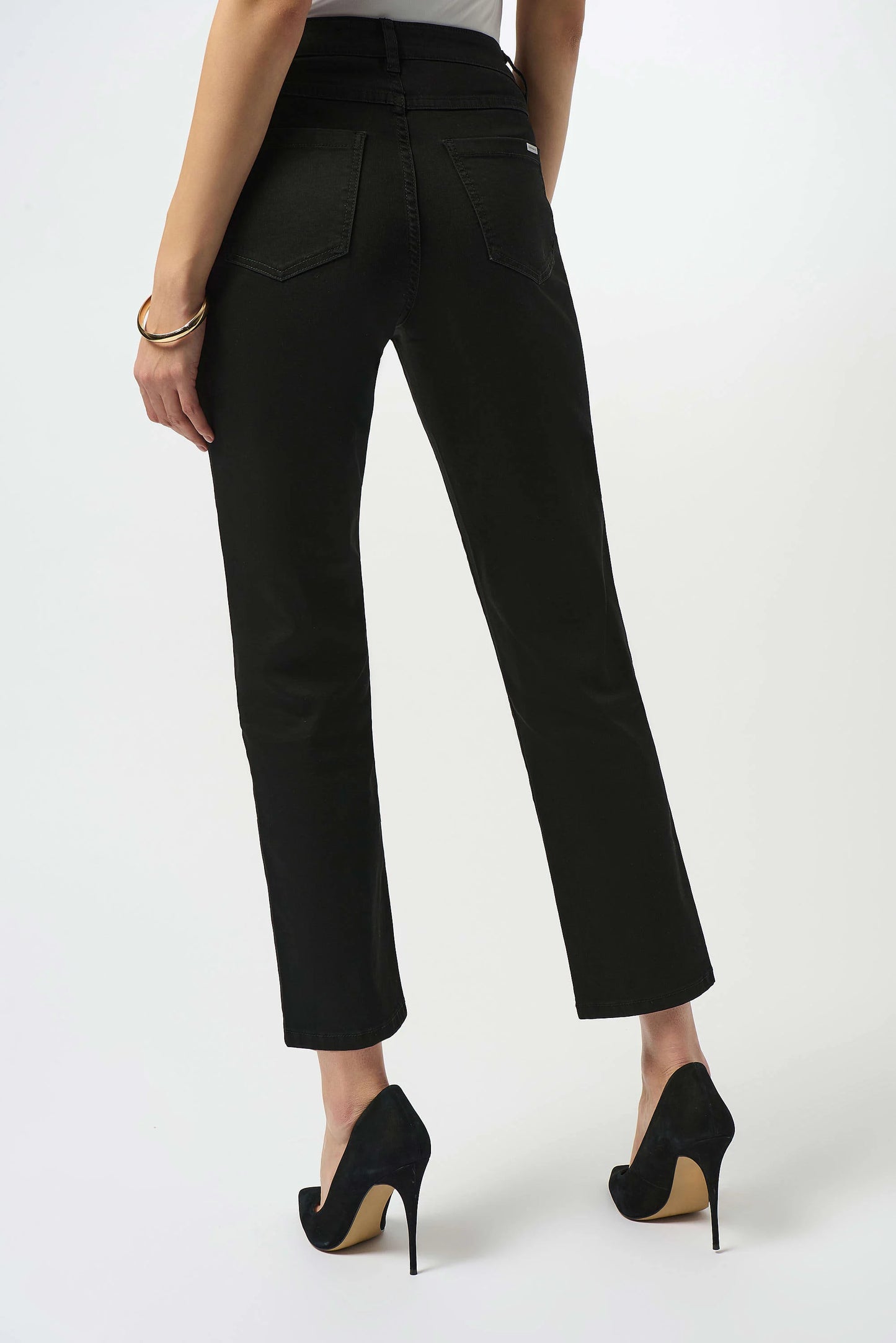 Joseph Ribkoff Gia | Classic Slim Fit Stretch Jeans Black 251966B25