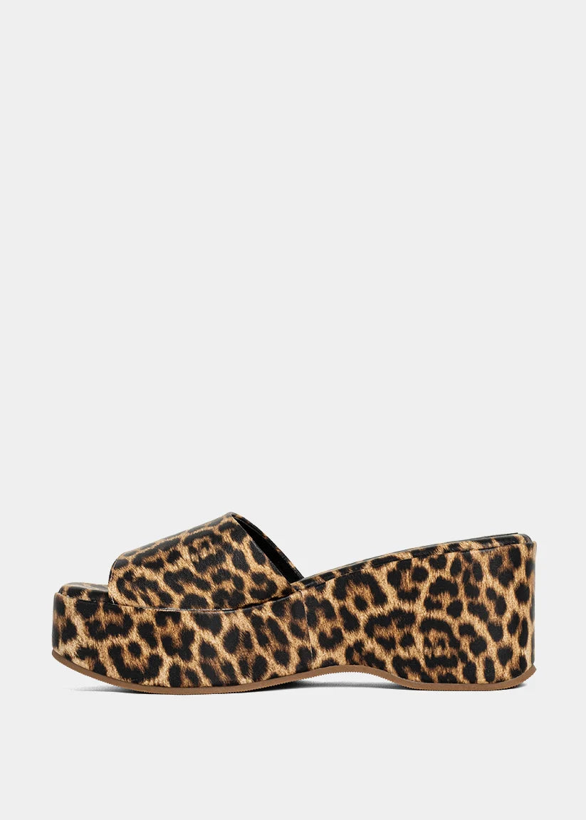 Shu Shop Ivy Platform Sandals Leopard