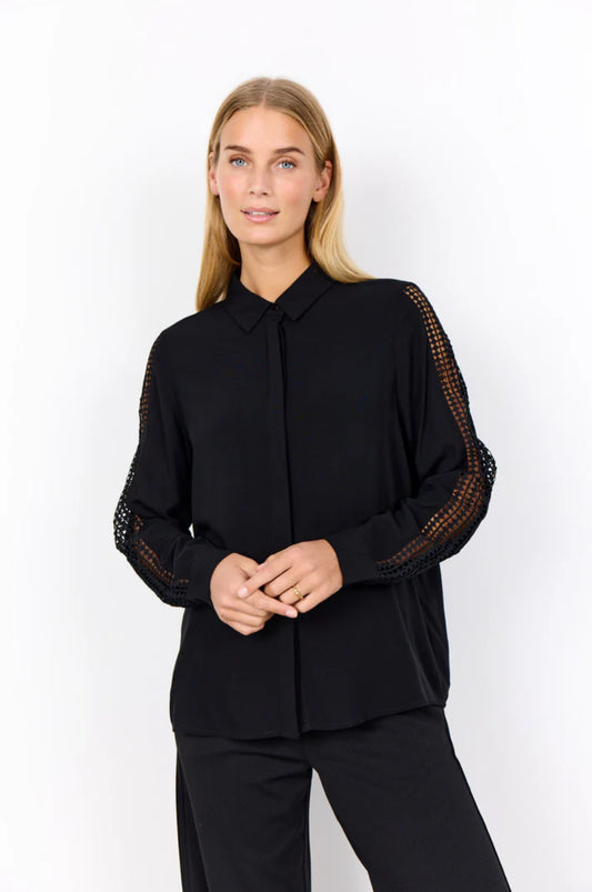 Soya Concept Radia Shirt Black