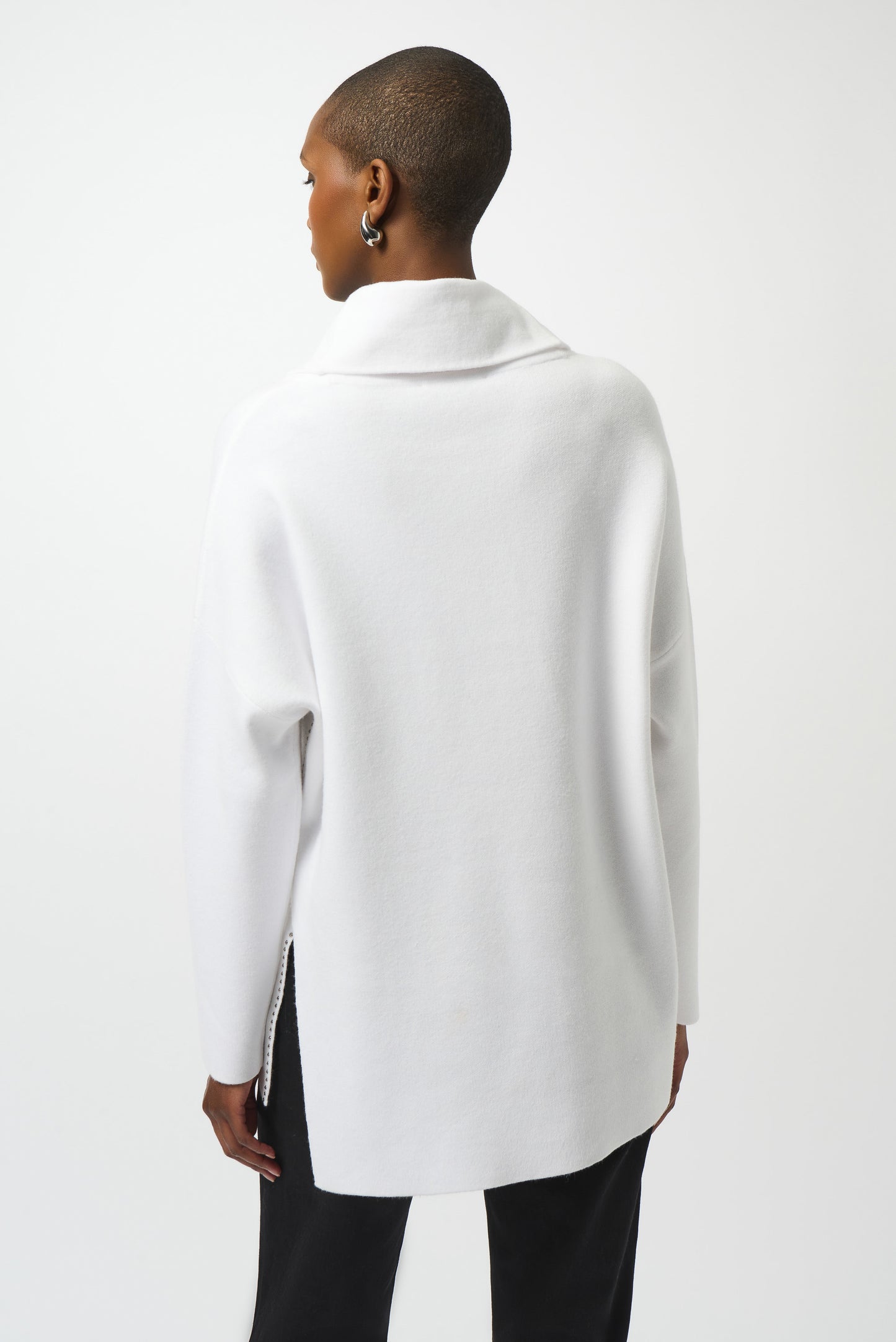 Joseph Ribkoff Sweater Knit Asymmetrical Pullover 253913