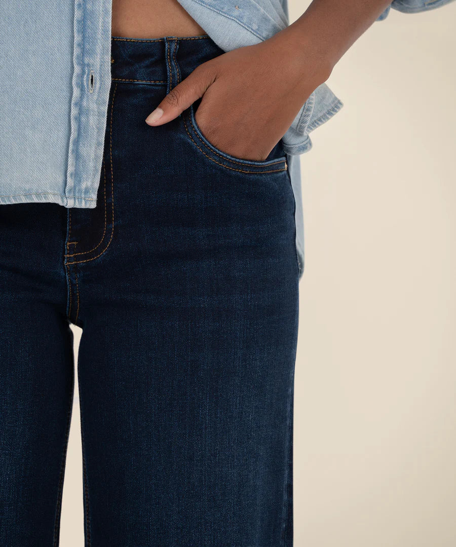 Kut Jean High Rise Wide Leg Jeans Attributable