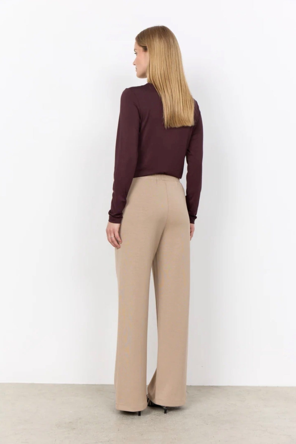 Soya Concept Marcia Turtleneck Dark Plum