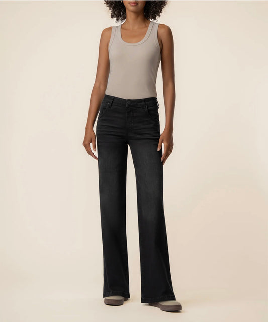Kut Jodi High Rise Straight Leg Jeans Luscious