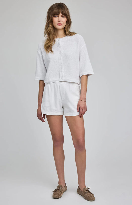 Gentle Fawn Cleo Shorts White