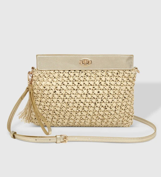 Louenhide Fern Crossbody Bag Champagne