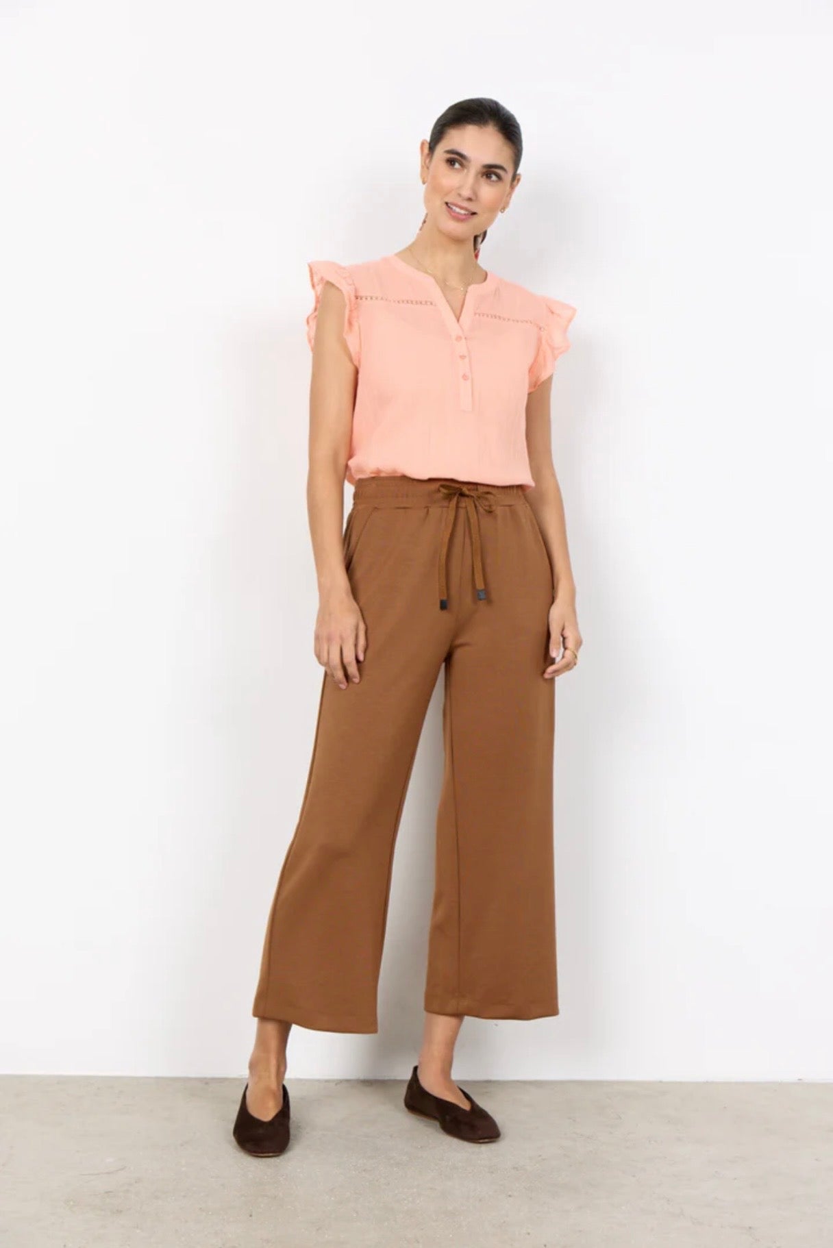 Soya Concept Banu Pants Brown