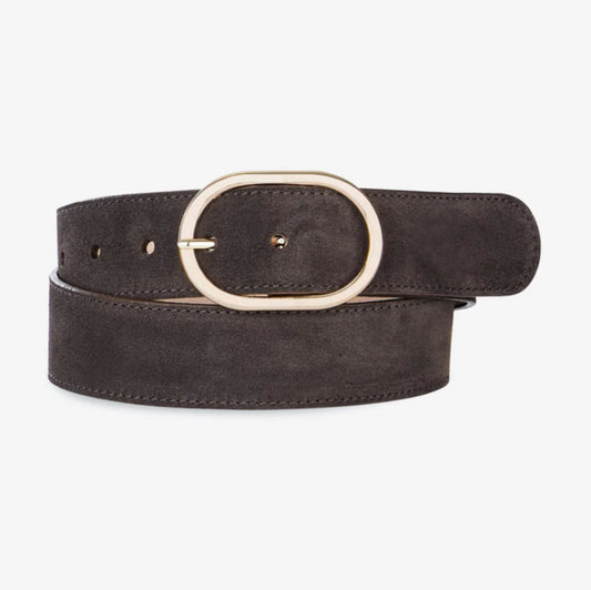 Brave Medora Suede Belt Super Brown