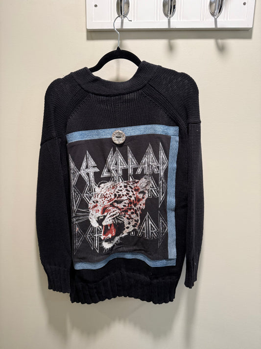 Shannon Passero Def Leppard Cardigan