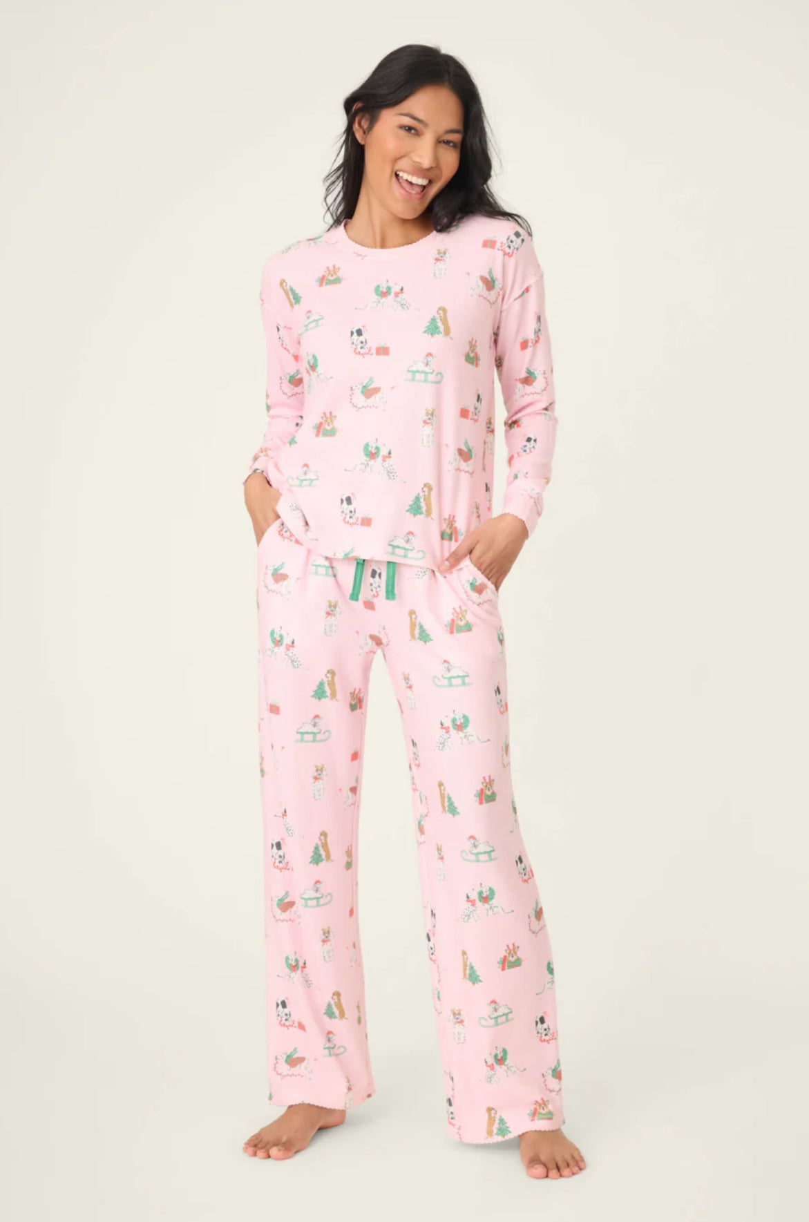 PJ Salvage Peace & Pawlidays Pj Set