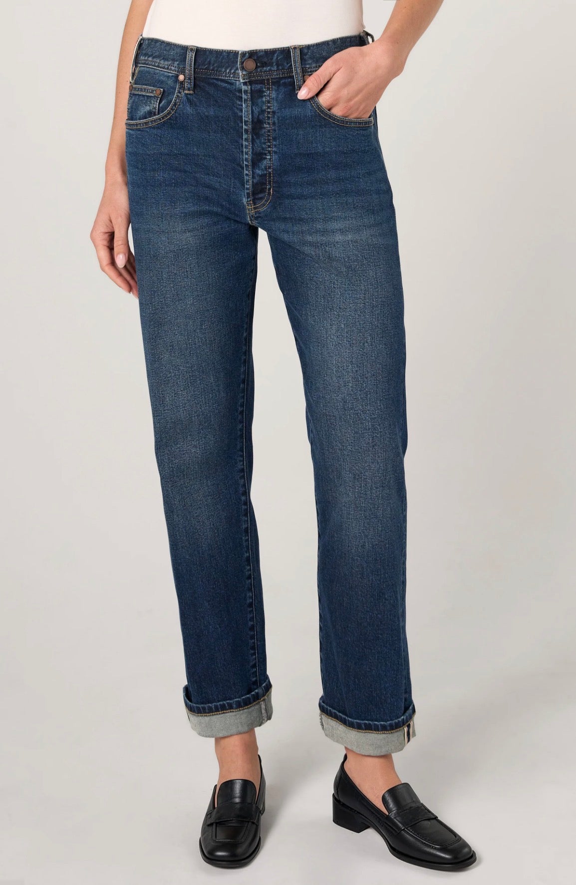 Liverpool Sloane Slouchy Girlfriend Jeans