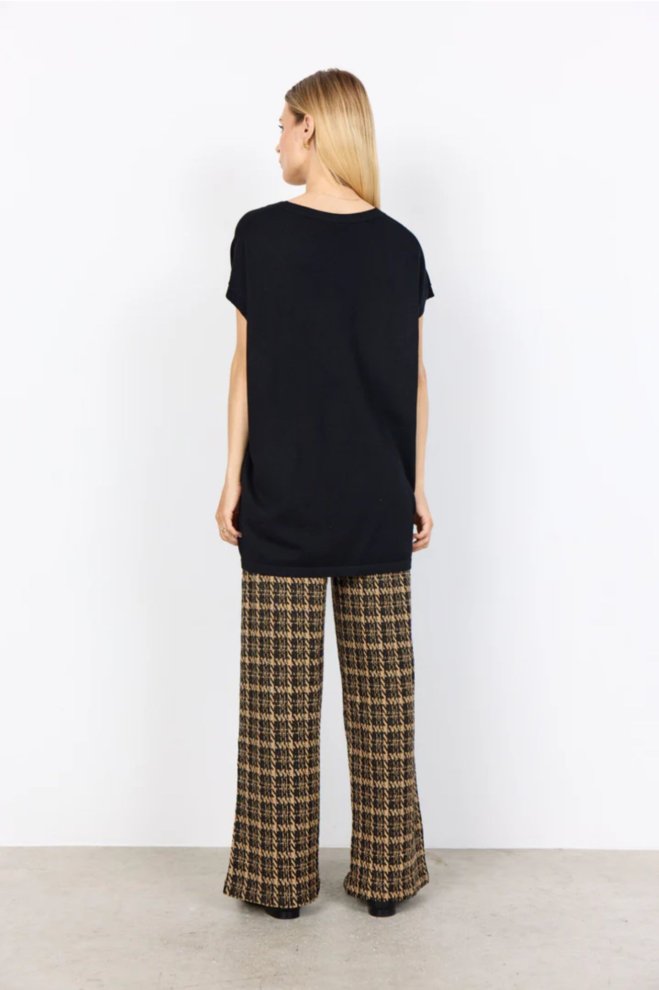 Soya Concept Dollie Waistcoat Top Black
