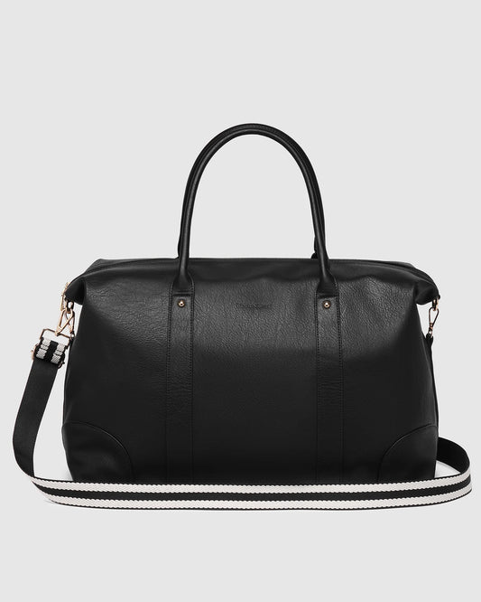 Louenhide Alexis Stripe Weekender Bag Black