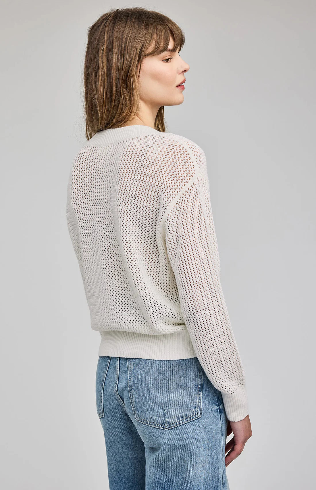 Gentle Fawn Jensen Knit Sweater White