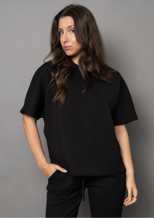 RD Style Paloma Soft Knit Tee Black
