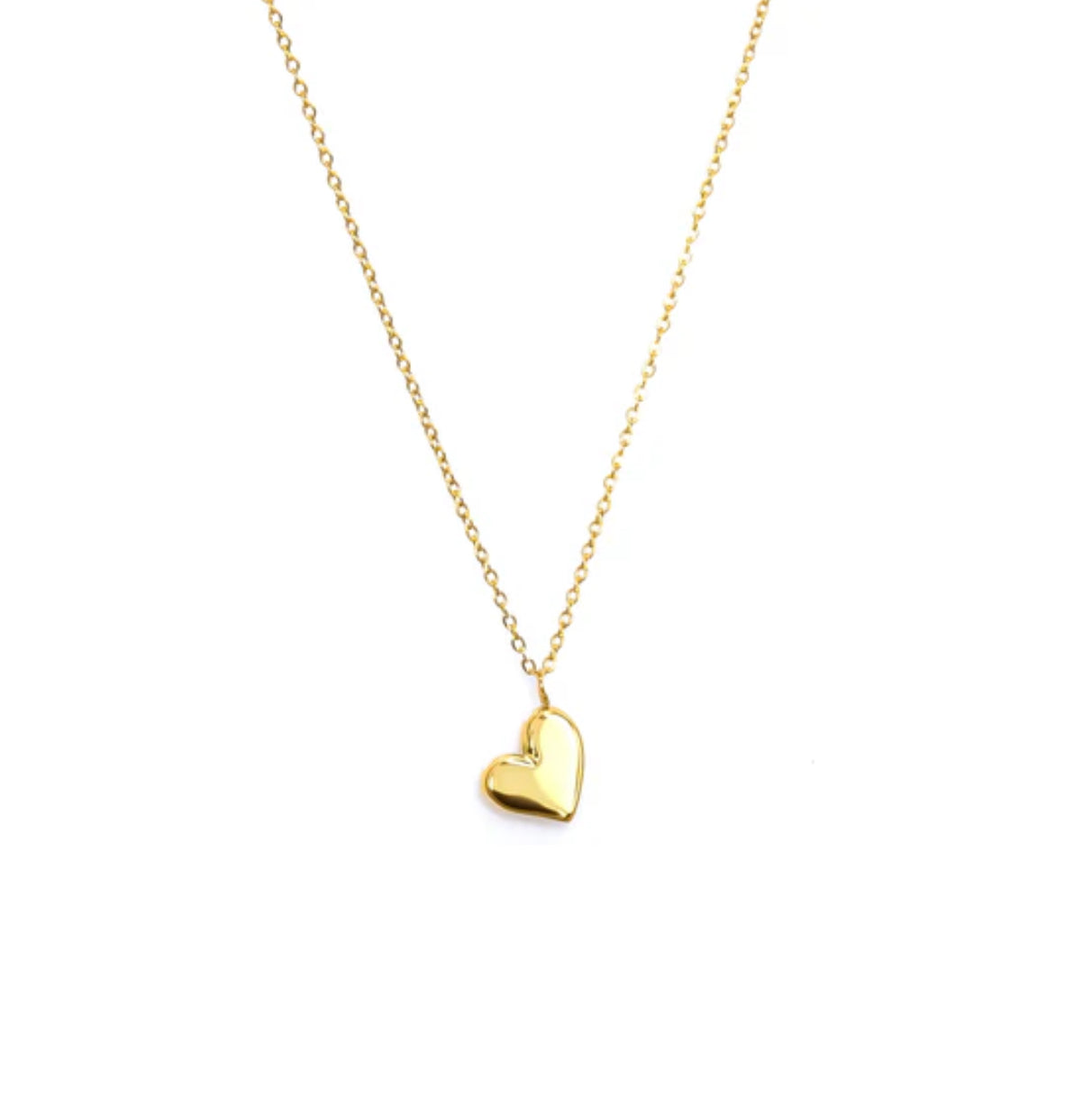 Eliasz and Ella Little Heart Necklace Gold