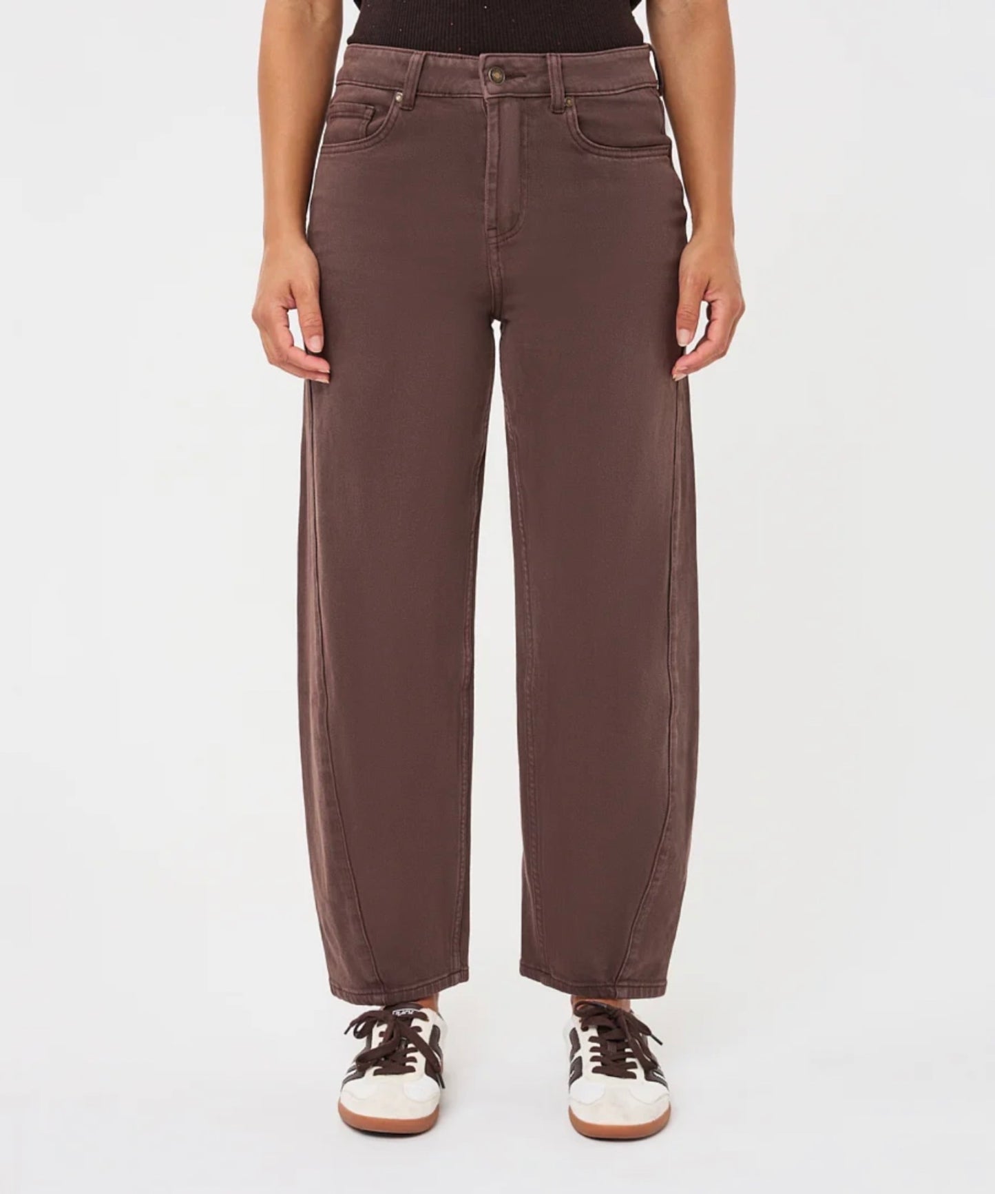 Esqualo Barrel Jeans Cacao