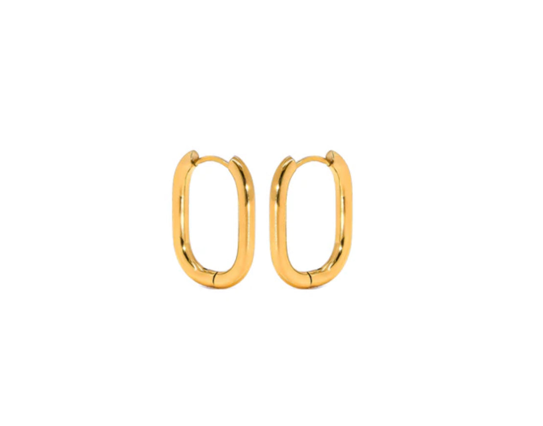 Eliasz and Ella Genuine Hoops Gold