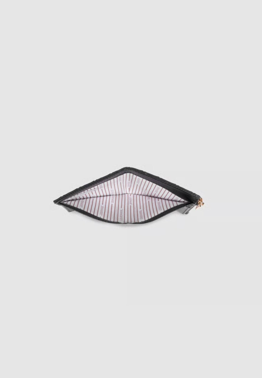 Louenhide Lily Woven Wallet Black