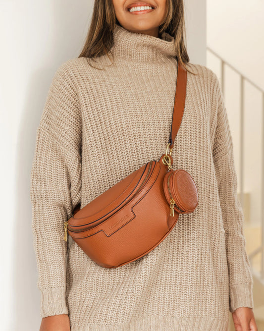 Louenhide Joey Sling Bag Tan